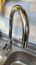 九牧（JOMOO）厨房水龙头 洗菜盆水龙头洗碗盆水槽冷热水龙头 防溅隔铅健康用水 A款-33080【爆款双水花-亮银】 实拍图