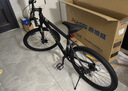 喜德盛26款黑客350黑客380山地车自行车成人21速铝合金男士女生学生上班 黑客350黑银色【赠骑行礼包】 26寸x17寸身高165-180cm 实拍图