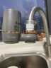 美的（Midea）净水器水龙头过滤器家用自来水滤水器直饮前置过滤器厨房卫生间通用除水垢除余氯双出水可清洗滤芯 一机三芯【两年免换滤芯】 实拍图