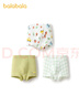 巴拉巴拉儿童内裤三角棉女童短裤宝宝三角裤不夹PP弹力亲肤三条装 实拍图