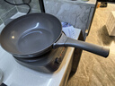 美的（Midea）钛陶电炒锅 电蒸锅宿舍煮锅炒菜专用分体式家用多功能一体电火锅煎锅5.5L多用途锅HCG3218S配蒸笼 实拍图