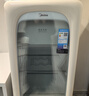 美的（Midea）可爱多160L冰吧冷冻冷藏双温家用客厅小冰箱办公室保鲜柜茶叶饮料水果立式JC-160GEMR(E)国家补贴 实拍图