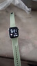 其他品牌高颜值LED手表时尚方形学生科技感超强夜光数字个性运动 抹茶绿 实拍图