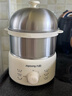 九阳（Joyoung）蒸蛋器 煮蛋器 定时 自动断电安心用 小型316L不锈钢多功能 双层蒸煮鸡蛋早餐神器ZD14-GE330 实拍图