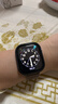 Apple/苹果 Watch S11 智能手表GPS款42毫米深空灰色铝金属表壳黑色运动型表带M/L MEUH4CH/B 实拍图