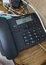 飞利浦（PHILIPS）电话机座机 固定电话 办公家用 家庭有线电话 来电显示 双接口 免电池 CORD118黑色 实拍图
