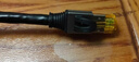 秋叶原 超六类网线 CAT6A类双屏蔽纯铜8芯双绞线 工程级万兆网络连接线 电脑宽带成品跳线 3米 QS567A 实拍图