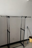 溢彩年华晾衣架落地挂衣架卧室晾衣杆伸缩双杆简易晒衣服架晾衣架阳台1500 实拍图