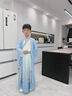 小淘孩儿童汉服国风汉服男童演出服唐装表演服 青筠 130 晒单实拍图