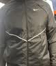 耐克NIKE男子防泼水运动休闲夹克外套 速干防晒 皮肤衣IF2370-010黑L 实拍图
