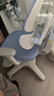 护童（Totguard）儿童学习椅可调节升降学生正姿四背坐姿椅 G985_奇思蓝 带脚踏 实拍图