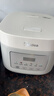 美的（Midea）电饭煲大布丁0涂层电饭锅4升316L母婴级不锈钢内胆3-4人家用多功能无涂层微压智能RE487S品牌官方 实拍图