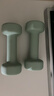 Keep哑铃女士健身家用彩色浸塑环保手铃亚铃全身塑形浅绿1.5kg*2 实拍图