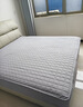 洁丽雅（Grace）A类抗菌夹棉床笠可水洗床罩床垫保护套 奶白1.8米 实拍图