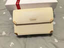 COOGI女士包包女款轻奢品牌单肩包斜挎女包情人节生日礼物女送老婆女友 米白色 实拍图