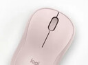 罗技（Logitech）M221轻音鼠标 无线鼠标 办公鼠标 对称鼠标 带无线微型接收器 茱萸粉 实拍图