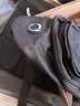 【已售300万】新款男女皮革触感胸包休闲时尚牛津布单肩包斜挎包 双层-黑色（高性价比） 实拍图