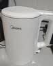 美的（Midea）电热水壶家用烧水壶泡茶0涂层食品级304不锈钢自动断电双层防烫全钢无缝1.5L大容量 MK-HJ1566 实拍图