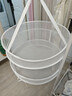 京东京造晾衣网羊毛衫晾衣篮平铺晒衣篮防变形内衣晒袜子神器大号双层白色 实拍图