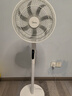 美的（Midea）【闪拆系列】一键闪电拆装直流变频家用语音电风扇一级能效轻音落地扇大风力卧室立式电扇SDJ30BC 实拍图