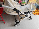 酷贝乐（coballe）婴儿车0-3岁用折叠可坐可躺减震遛娃神器轻便溜娃新生儿宝宝推车 极光白(轻巧便携+全罩遮阳) 实拍图