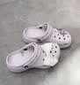 卡骆驰（CROCS）白鹿同款经典云朵洞洞鞋时尚百搭女鞋花园鞋|206750 葡萄冰-5DK(含智必星) 38 (240mm) 实拍图