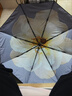 蕉下（beneunder）防紫外线遮阳伞三折双层黑胶晴雨伞防晒伞BM011花椿 实拍图