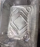 法禧龙空气炸锅烤箱专用锡纸碗盘20.5cm*20只正方形铝箔盒耐高温 实拍图