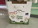 安佳（Anchor）4.4g原生高钙高蛋白全脂牛奶1L*6盒 新西兰进口草饲牛奶礼盒 实拍图