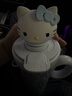 野兽派家居（tbh）Sun Kissed三丽鸥Hello Kitty变色保温杯便携吸管杯送人礼物 黑皮变色保温杯  牛仔豹纹（含mini收纳包挂件) 700ml 实拍图