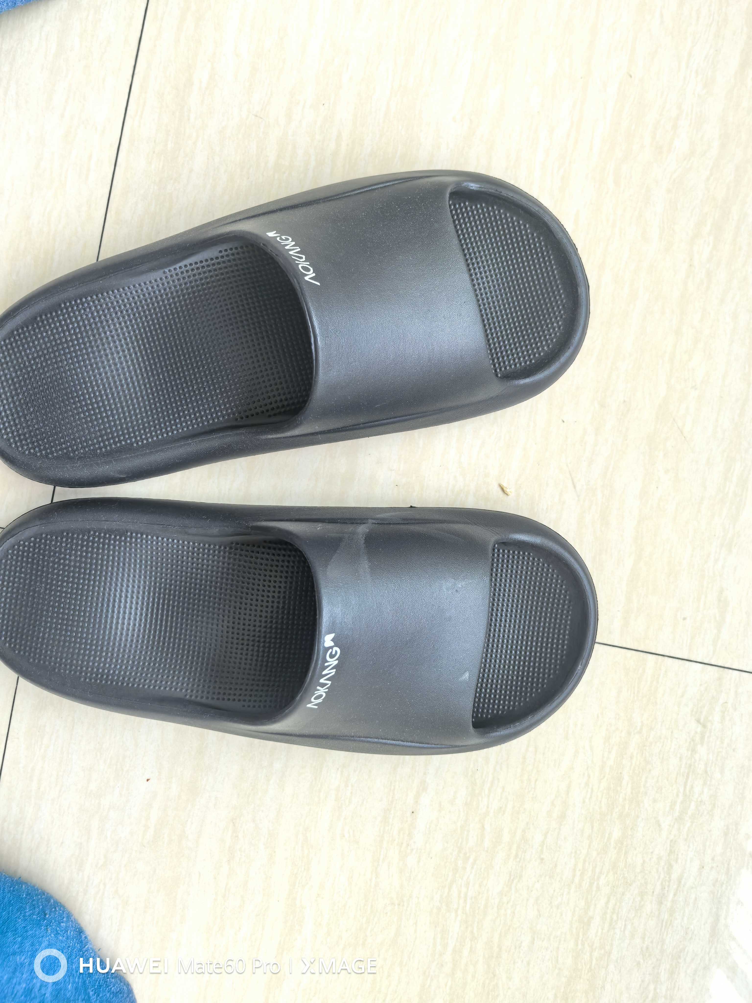 奥康（Aokang）拖鞋男士夏季防滑抗菌浴室内洗澡eva防臭踩屎感情侣凉拖鞋女外穿 实拍图