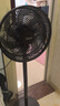 美的（Midea）【超级单品】七叶轻音立式电风扇家用柔风落地扇台式桌面小型风扇大风量节能摇头宿舍电扇 SAF30AB 实拍图
