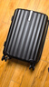 新秀丽行李箱20英寸拉杆箱时尚竖条纹旅行箱包黑色GU9密码登机箱 实拍图