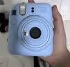 富士（FUJIFILM）instax  mini12 一次成像 立拍立得相机 mini12 绣球蓝 套餐二（官方标配+白边相纸20张） 实拍图