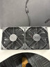 华顾USB路由器散热风扇 家用电脑主机CPU机箱12CM散热风扇 静音5V散热底座承托架光猫防滑 12*24CM黑色-双风扇【无开关】 实拍图