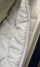 京东京造四季云柔床褥 100%原生羽丝绒学生单人宿舍A类床垫褥子0.9x2m 灰 实拍图