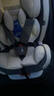 Heekin德国 儿童安全座椅汽车用0-4-12岁婴儿宝宝360度旋转ISOFIX硬接口 时尚灰(ISOFIX+360度旋转) 实拍图