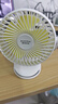 澳柯玛（AUCMA）USB小风扇桌面风扇小型台式电风扇厨房壁挂式小台扇家用小电扇/宿舍床头车载用迷你台夹扇 实拍图