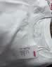 京东京造10A抗菌男士t恤短袖男女同款衣服男装春夏新款圆领打底衫内搭白M 实拍图