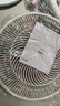美的（Midea）【品质推荐】七叶轻音柔风电风扇/家用省电落地扇/台式电扇/广角摇头节能宿舍小型风扇 SAE35CA 实拍图