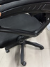 锦汐 电脑椅家用办公椅子靠背人体工学椅学习转椅老板座椅游戏电竞椅 【二代升级款】黑框黑网+乳胶 实拍图