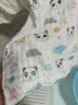 洁丽雅（Grace）纯棉6层纱布小毛巾宝宝童巾新生婴儿童洗脸洗澡柔软口水巾30*50cm 实拍图