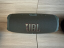 JBL CHARGE5 冲击波五代 便携蓝牙音箱+低音炮 户外防水音响 增强版赛道扬声器 生日礼物 军绿色 实拍图