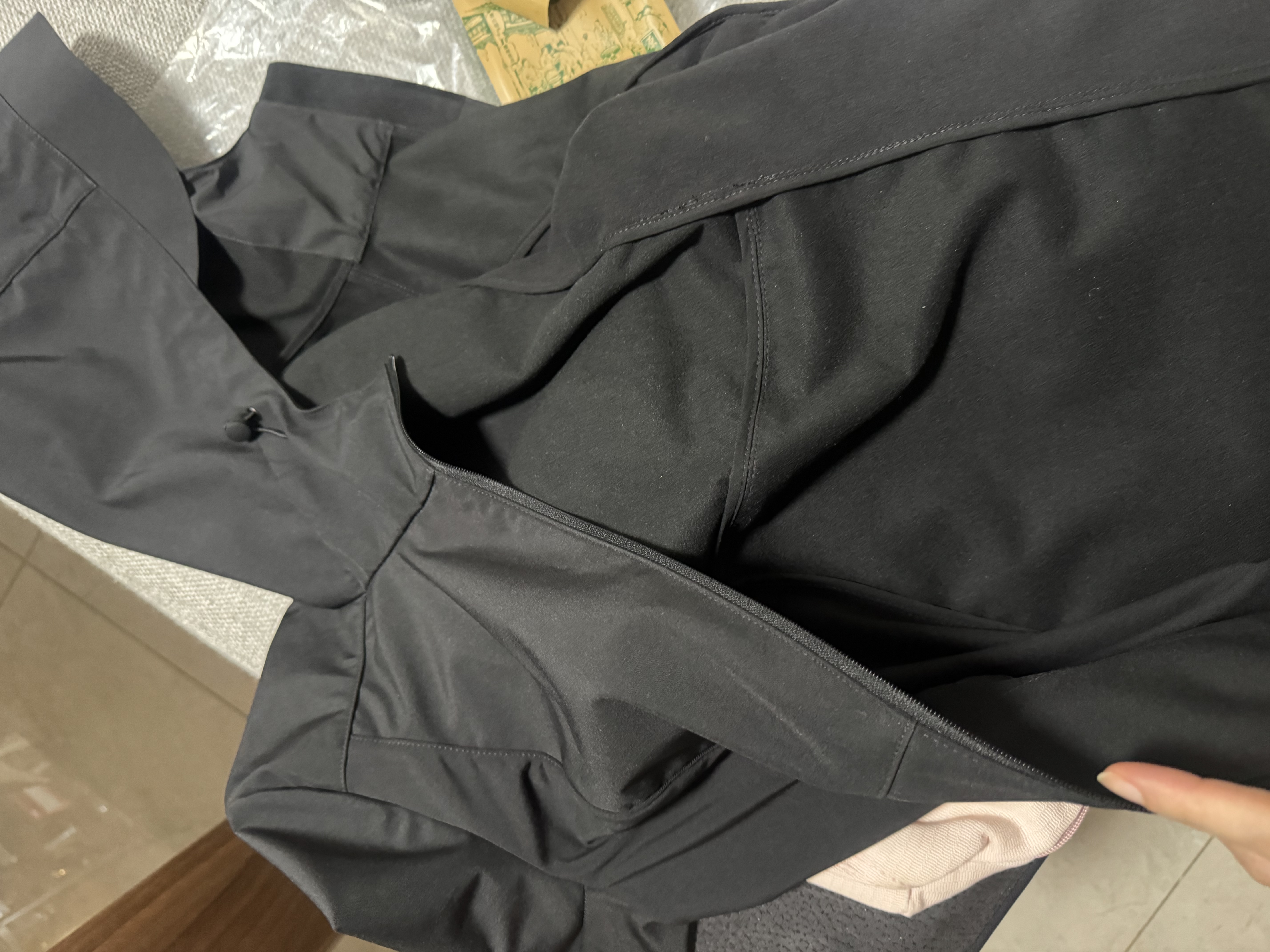 MOLY VIVI修身软壳衣外套女春夏新款户外轻薄防晒服夹克防风防雨水魔力薇薇 实拍图
