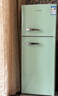 宝帕尼【奶油风】128/170升复古小冰箱白色绿色家用租房公寓两门小型网红迷你高颜值节能静音小户型冰箱 128升【上冻下藏】抹茶绿 晒单实拍图