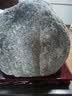 正宗大号泰山石敢当原石补角景观赏石摆件靠山石平安石头桌面摆件 原石17厘米到22厘米【含坐】 实拍图