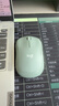 罗技（Logitech）M221 轻音鼠标 无线鼠标 办公鼠标 对称鼠标 带无线微型接收器 薄荷绿 实拍图