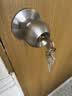 梅花（BLOSSOM）不锈钢球形锁 室内外门锁木门锁587通用型 实拍图