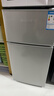 新飞冰箱小型租房用 一级能效冷 藏冷冻两用1-2人家用小冰箱 出租房双门电冰箱办公室两门 26年升级 76A一级能效【保鲜盒款】银 实拍图