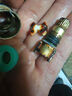 水龙头阀芯通用快开角阀全铜阀芯陶瓷片单冷热水开关维修配件 黄铜-标配阀芯-3个装 实拍图